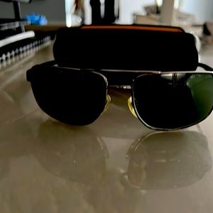 Mens Bvlgary sunglasses in perfect condition  with case
